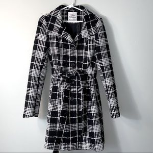 Women’s Coat/Jacket - Large - Black/Ivory